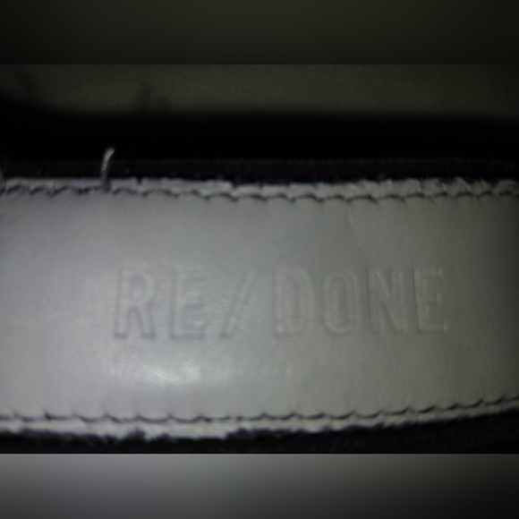 Re/Done Black Skinny Jeans - Picture 4 of 5